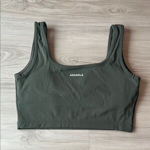 Adanola Olive Green Ultimate Square Neck Bra